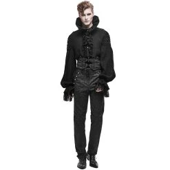 DEVIL FASHION Ceinture Victorienne 'Israfel' Noire -ALCHEMY GOTHIC shop ceinture victorienne israfel noire 4