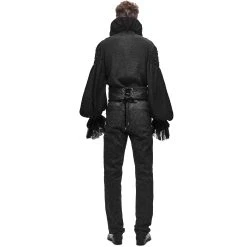 DEVIL FASHION Ceinture Victorienne 'Israfel' Noire -ALCHEMY GOTHIC shop ceinture victorienne israfel noire 5