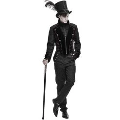 DEVIL FASHION Chapeau Haut De Forme 'Israfel' Noir -ALCHEMY GOTHIC shop chapeau haut de forme israfel noir 3
