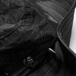 PUNK RAVE Chapeau Post Apocalyptic 'Distressed' Noir -ALCHEMY GOTHIC shop chapeau post apocalyptic distressed noir 6