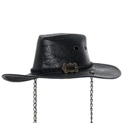 PUNK RAVE Chapeau 'Steam-Rider' Noir 18 PUNK RAVE Chapeau 'Steam-Rider' Noir -ALCHEMY GOTHIC shop chapeau steam rider noir 6