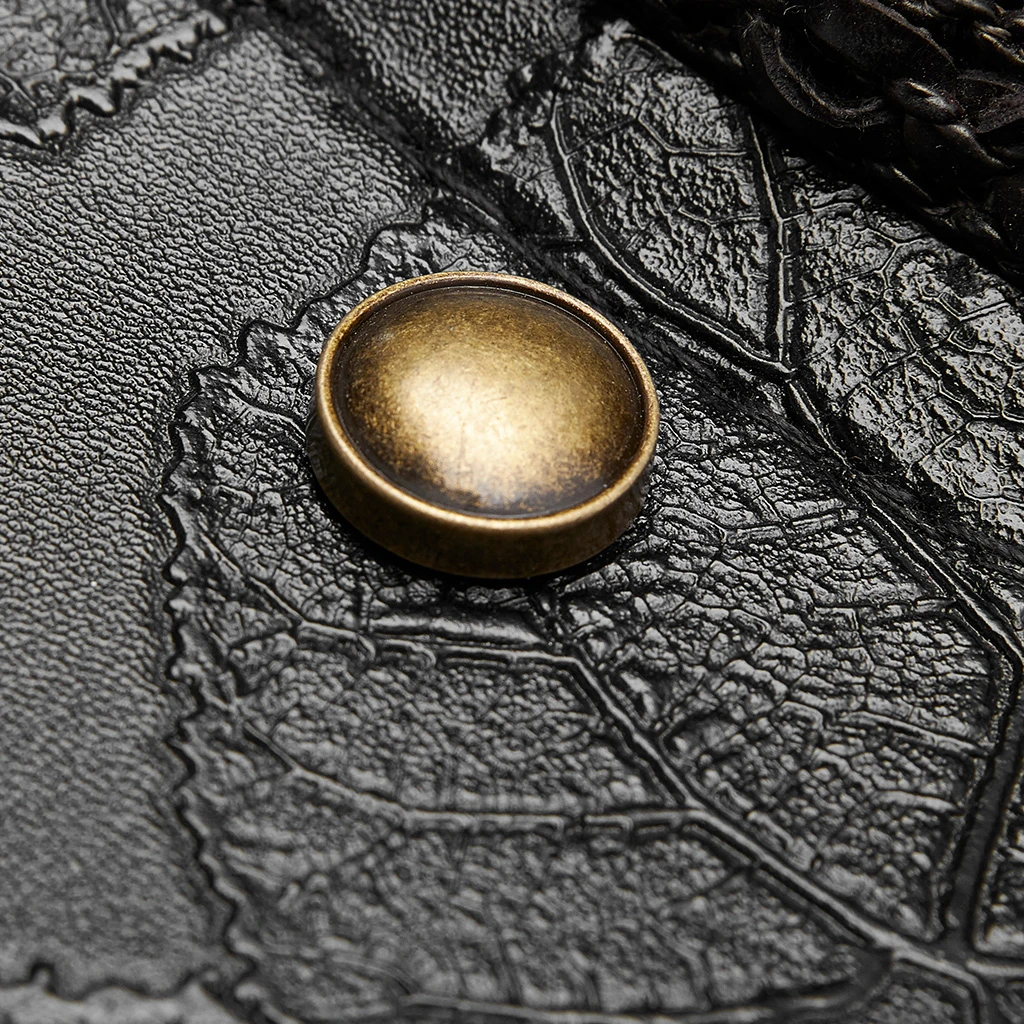 PUNK RAVE Chapeau 'Steam-Rider' Noir 11 PUNK RAVE Chapeau 'Steam-Rider' Noir – Image 9