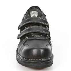 Chaussures Enfants New Rock Kid En Cuir Itali Noir -ALCHEMY GOTHIC shop chaussures enfants new rock kid en cuir itali noir 2