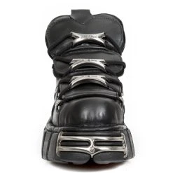 Chaussures New Rock Metallic En Cuir Itali Et Nomada... -ALCHEMY GOTHIC shop chaussures new rock metallic en cuir itali et nomada noirs 2