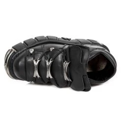 Chaussures New Rock Metallic En Cuir Itali Et Nomada... -ALCHEMY GOTHIC shop chaussures new rock metallic en cuir itali et nomada noirs 6