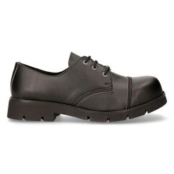 Chaussures New Rock Ranger En Cuir Vegan Noir