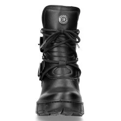 Chaussures New Rock Trail En Cuir Vegan Noir -ALCHEMY GOTHIC shop chaussures new rock trail en cuir vegan noir 2