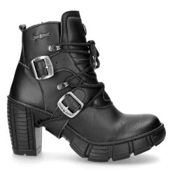 Chaussures New Rock Trail En Cuir Vegan Noir