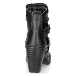 Chaussures New Rock Trail En Cuir Vegan Noir -ALCHEMY GOTHIC shop chaussures new rock trail en cuir vegan noir 4