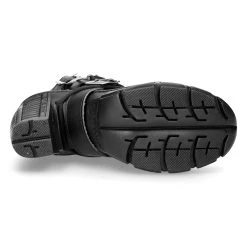 Chaussures New Rock Trail En Cuir Vegan Noir -ALCHEMY GOTHIC shop chaussures new rock trail en cuir vegan noir 5