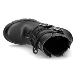 Chaussures New Rock Trail En Cuir Vegan Noir -ALCHEMY GOTHIC shop chaussures new rock trail en cuir vegan noir 6