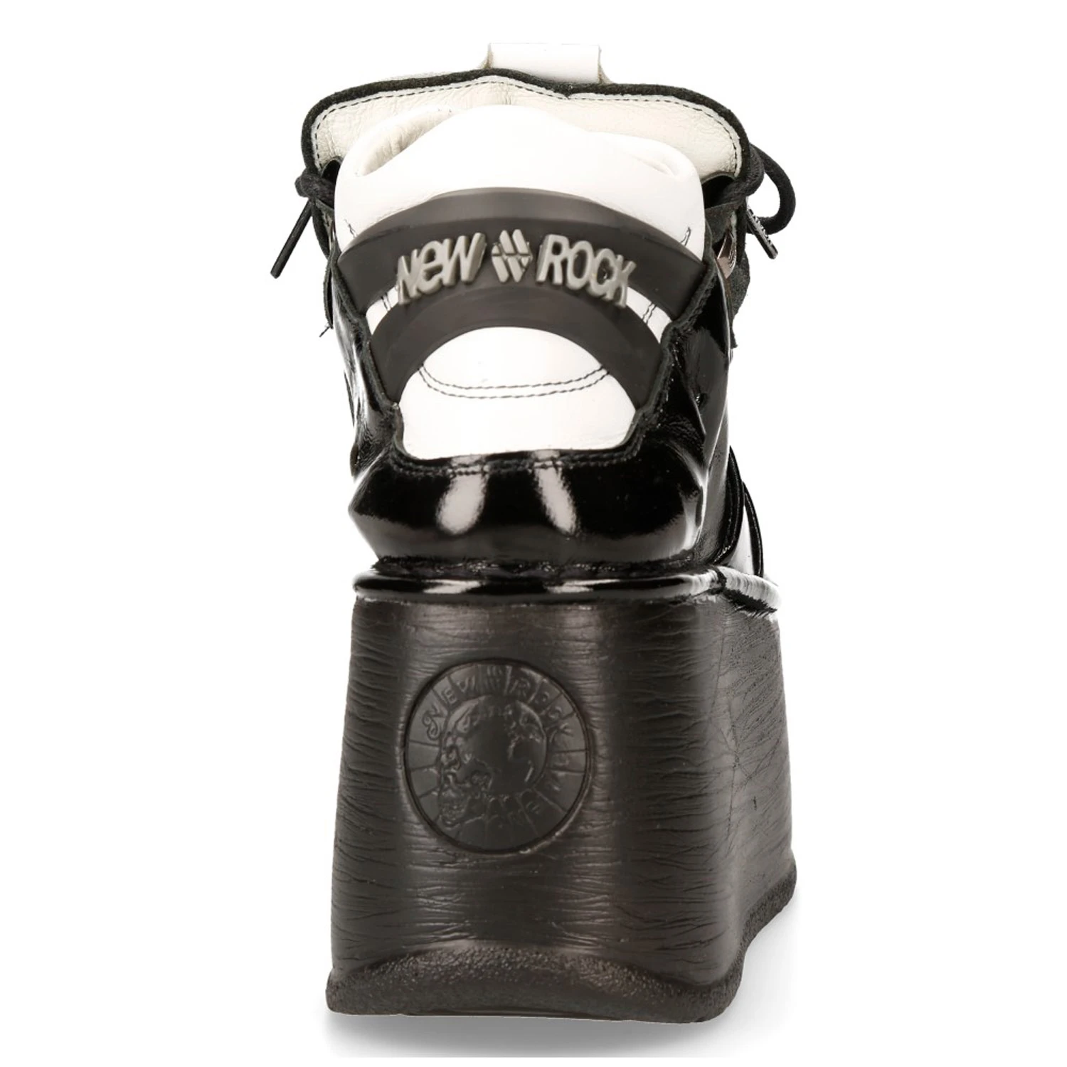 Chaussures Plateformes New Rock Marte Noires Et... 7 Chaussures Plateformes New Rock Marte Noires Et... – Image 5