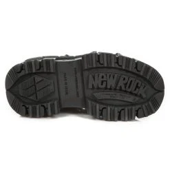 Chaussures Plateformes New Rock Tank En Cuir Itali... -ALCHEMY GOTHIC shop chaussures plateformes new rock tank en cuir itali et nomada noirs 5