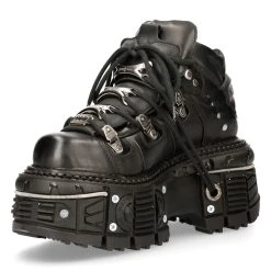 Chaussures Plateformes New Rock Tank En Cuir Itali... 13 Chaussures Plateformes New Rock Tank En Cuir Itali... -ALCHEMY GOTHIC shop chaussures plateformes new rock tank en cuir itali et pulik noirs 3