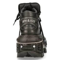 Chaussures Plateformes New Rock Tank En Cuir Itali... 14 Chaussures Plateformes New Rock Tank En Cuir Itali... -ALCHEMY GOTHIC shop chaussures plateformes new rock tank en cuir itali et pulik noirs 4