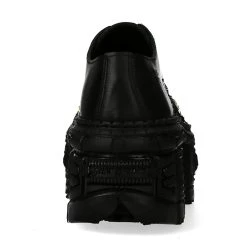 Chaussures Plateformes New Rock Tank En Cuir Noir Et... 14 Chaussures Plateformes New Rock Tank En Cuir Noir Et... -ALCHEMY GOTHIC shop chaussures plateformes new rock tank en cuir noir et jaune fluo 4