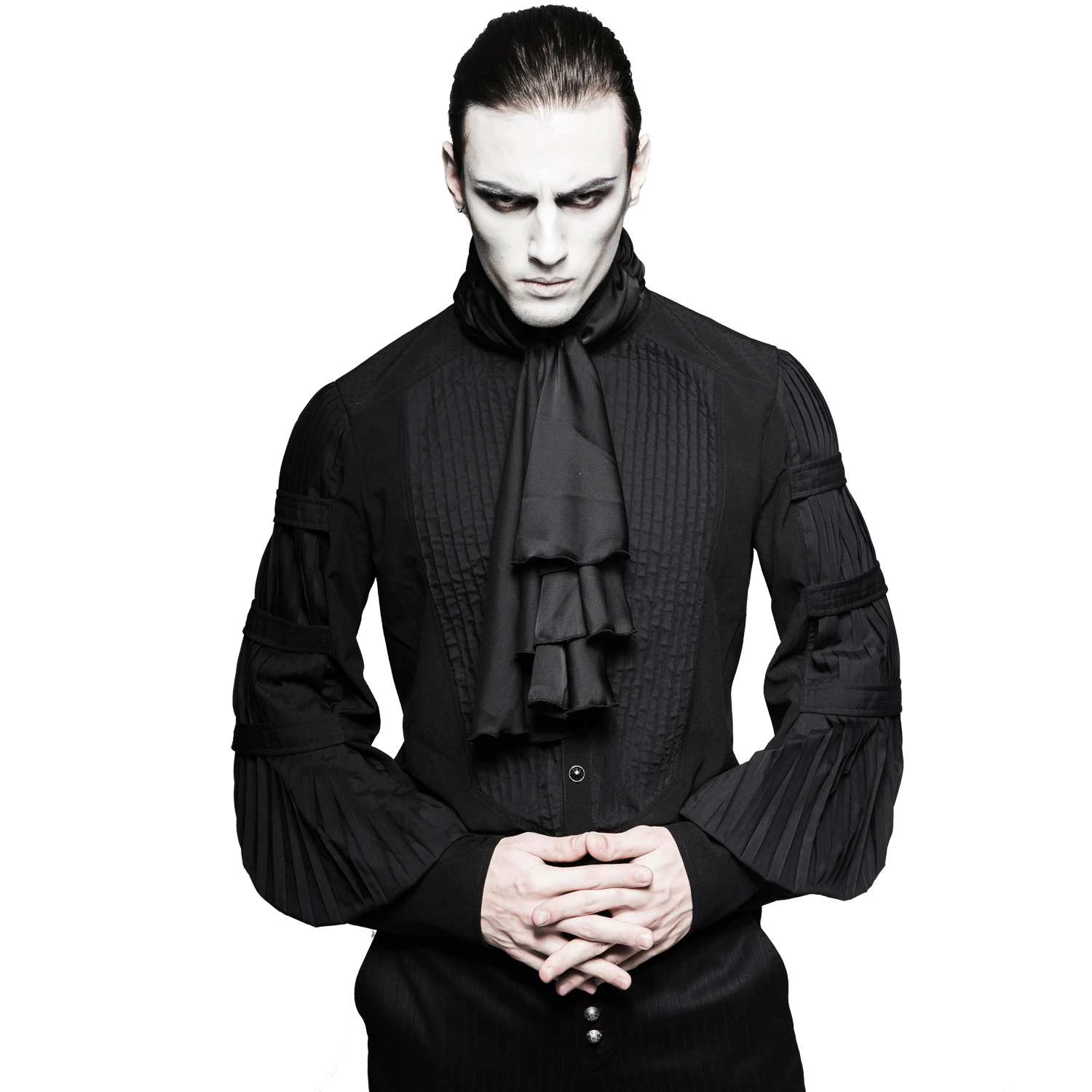 PUNK RAVE Chemise 'Cagliostro' Noire 4 PUNK RAVE Chemise 'Cagliostro' Noire – Image 2