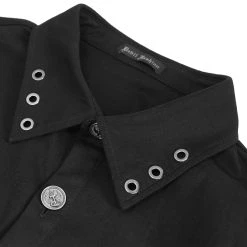 DEVIL FASHION Chemise 'Cryock' Noire -ALCHEMY GOTHIC shop chemise cryock noire 15