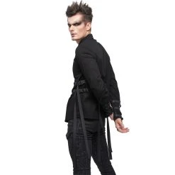 DEVIL FASHION Chemise 'Cryock' Noire -ALCHEMY GOTHIC shop chemise cryock noire 3