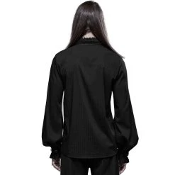 PUNK RAVE Chemise 'Desmond' Noire -ALCHEMY GOTHIC shop chemise desmond noire 2