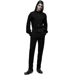 PUNK RAVE Chemise 'Desmond' Noire -ALCHEMY GOTHIC shop chemise desmond noire 8