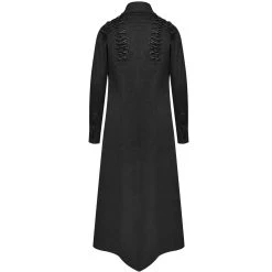 PUNK RAVE Chemise Extra Longue 'Malkavian' Noire 27 PUNK RAVE Chemise Extra Longue 'Malkavian' Noire -ALCHEMY GOTHIC shop chemise extra longue malkavian noire 10