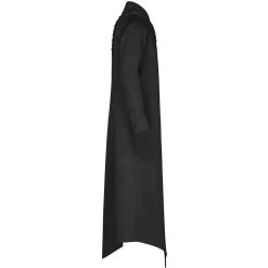 PUNK RAVE Chemise Extra Longue 'Malkavian' Noire 28 PUNK RAVE Chemise Extra Longue 'Malkavian' Noire -ALCHEMY GOTHIC shop chemise extra longue malkavian noire 11