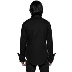 PUNK RAVE Chemise 'Gangrel' Noire 15 PUNK RAVE Chemise 'Gangrel' Noire -ALCHEMY GOTHIC shop chemise gangrel noire 2