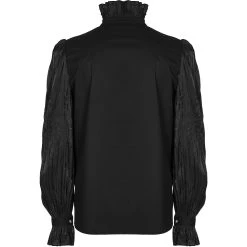 PUNK RAVE Chemise 'Goth Cage' Noire 31 PUNK RAVE Chemise 'Goth Cage' Noire -ALCHEMY GOTHIC shop chemise goth cage noire 11