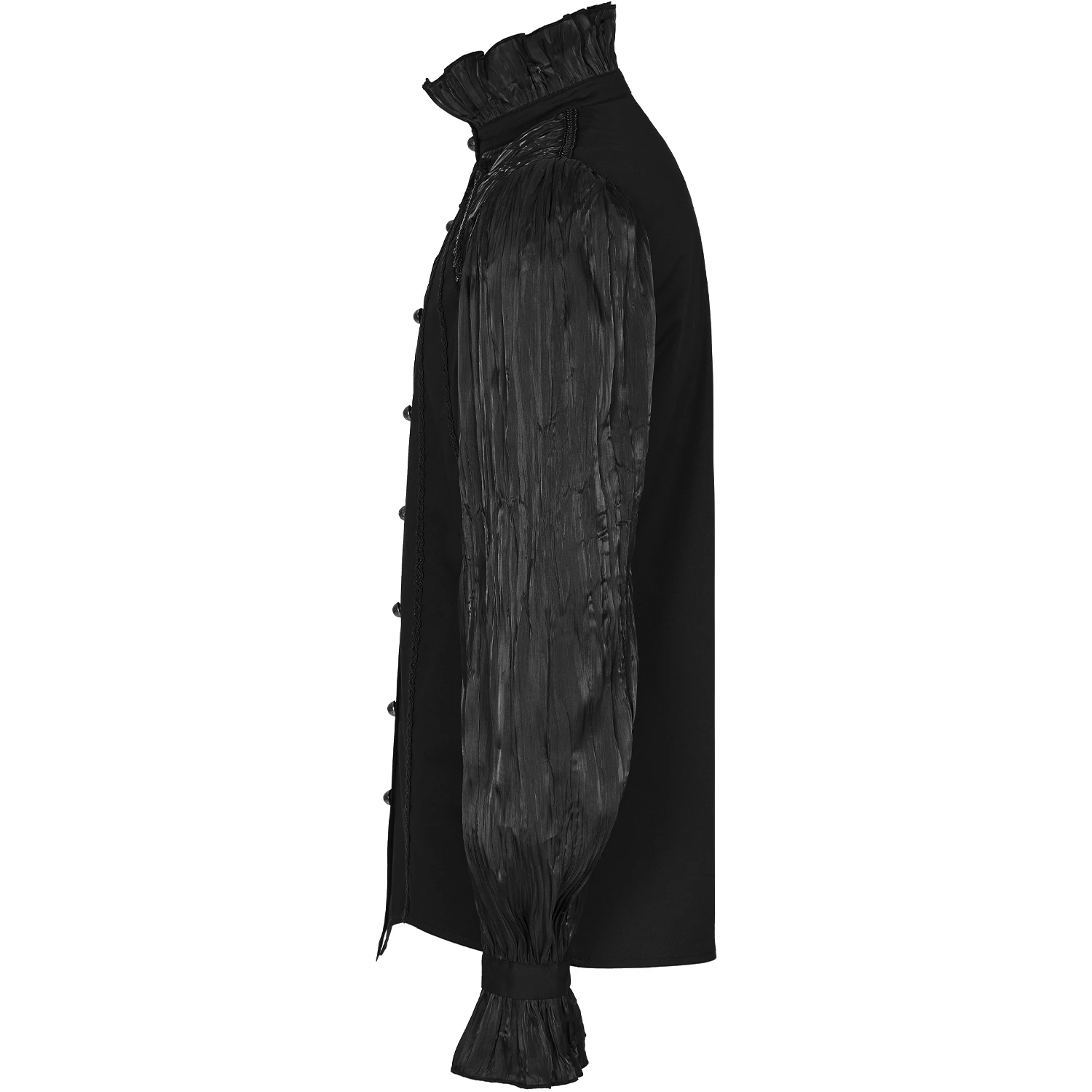 PUNK RAVE Chemise 'Goth Cage' Noire 15 PUNK RAVE Chemise 'Goth Cage' Noire – Image 13