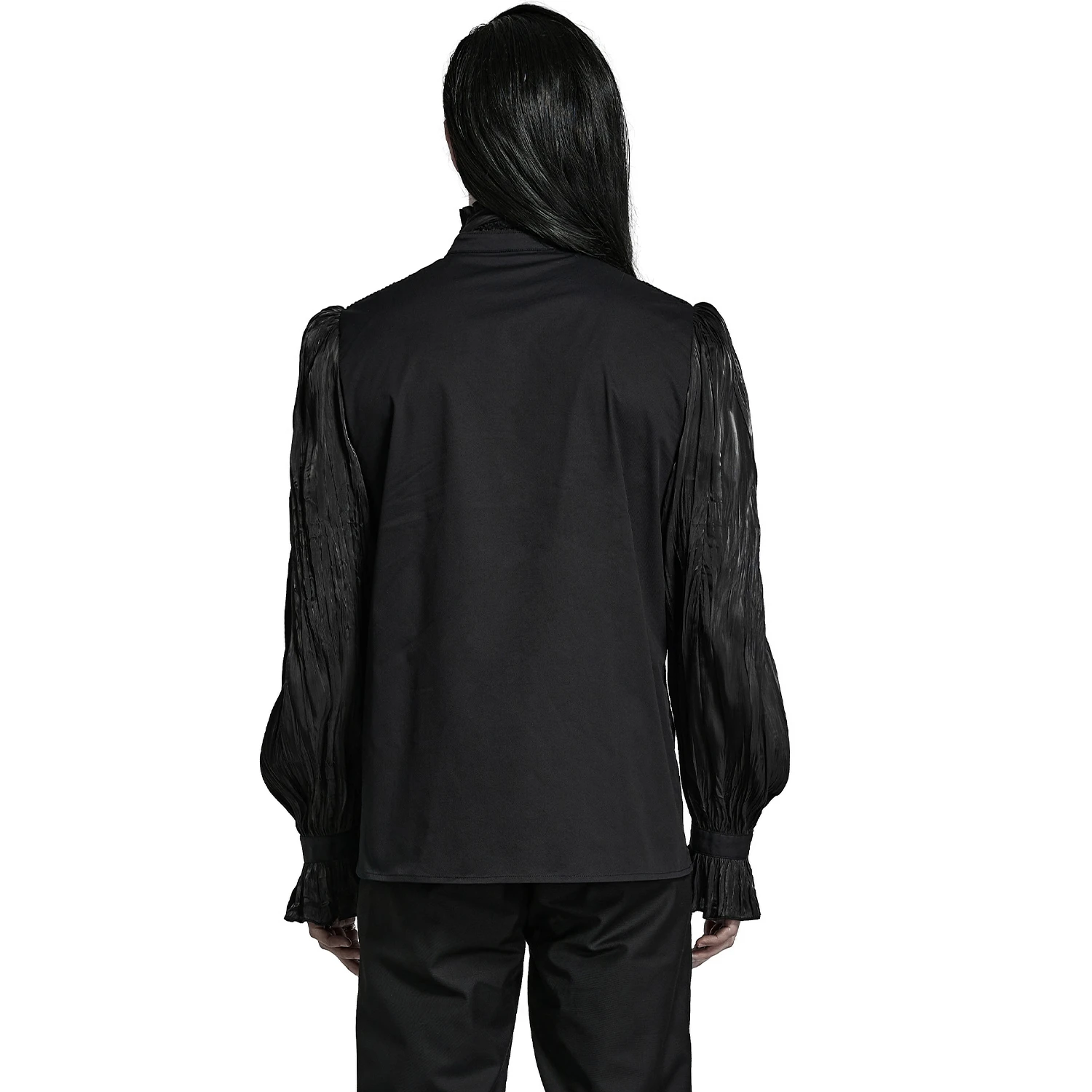 PUNK RAVE Chemise 'Goth Cage' Noire 5 PUNK RAVE Chemise 'Goth Cage' Noire – Image 3