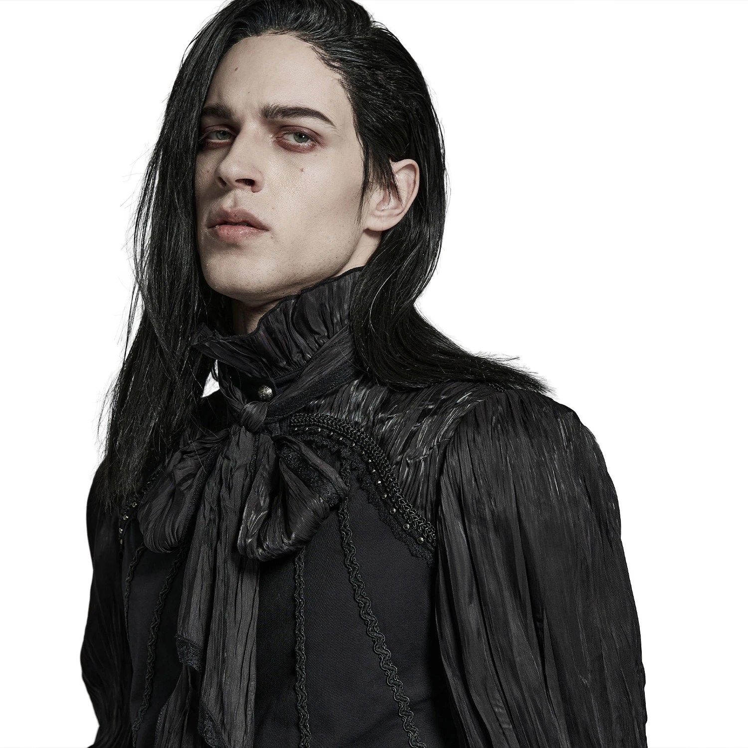 PUNK RAVE Chemise 'Goth Cage' Noire 12 PUNK RAVE Chemise 'Goth Cage' Noire – Image 10