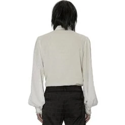 PUNK RAVE Chemise 'Gothic Dragon' Blanche 17 PUNK RAVE Chemise 'Gothic Dragon' Blanche -ALCHEMY GOTHIC shop chemise gothic dragon blanche 2