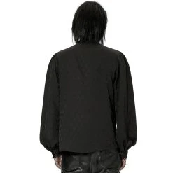 PUNK RAVE Chemise 'Gothic Dragon' Noire -ALCHEMY GOTHIC shop chemise gothic dragon noire 2