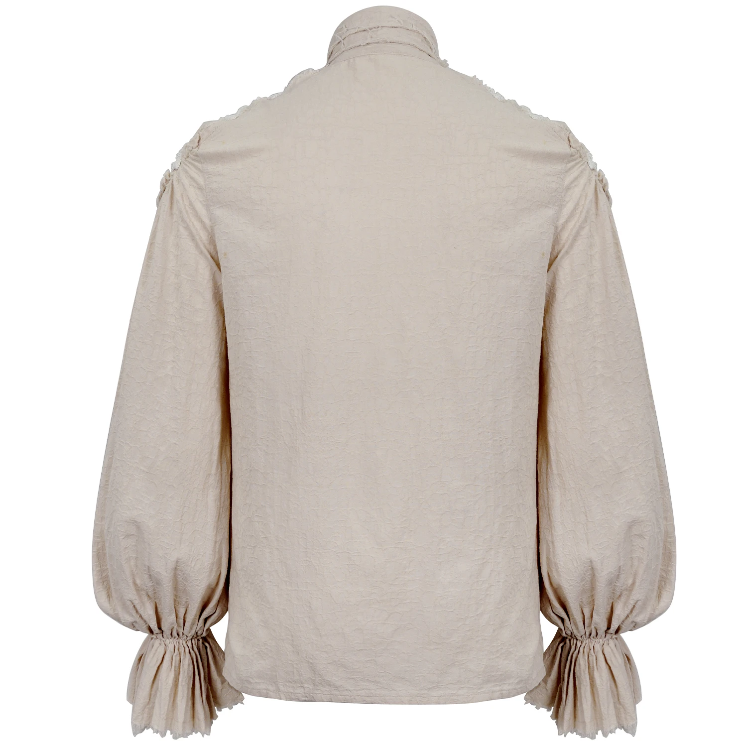 DEVIL FASHION Chemise 'Ishmael' Blanc Cassé 4 DEVIL FASHION Chemise 'Ishmael' Blanc Cassé – Image 2