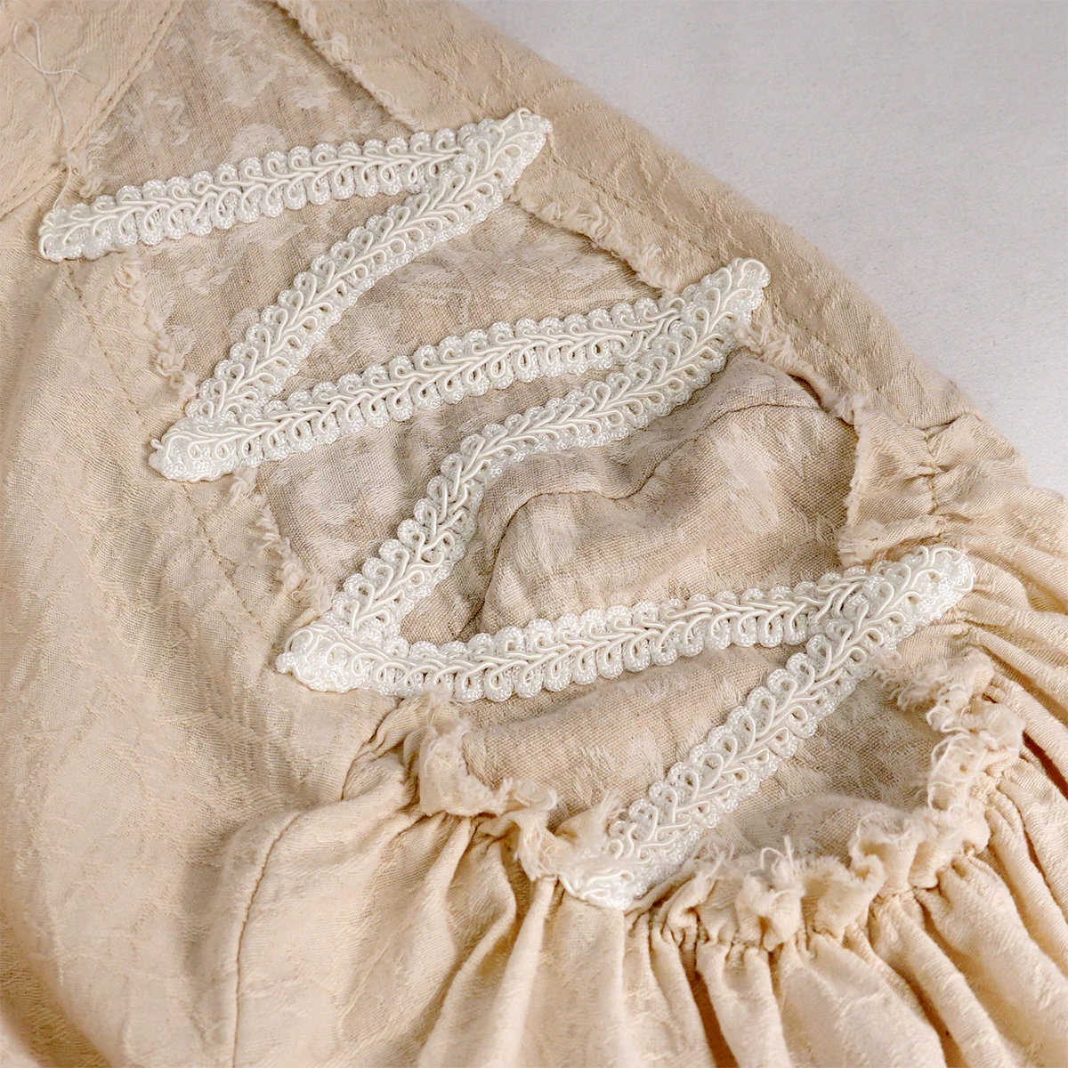 DEVIL FASHION Chemise 'Ishmael' Blanc Cassé 8 DEVIL FASHION Chemise 'Ishmael' Blanc Cassé – Image 6