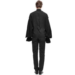 DEVIL FASHION Chemise 'Ishmael' Noire -ALCHEMY GOTHIC shop chemise ishmael noire 7