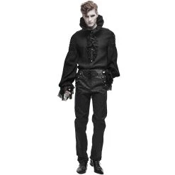 DEVIL FASHION Chemise 'Israfel' Noire 33 DEVIL FASHION Chemise 'Israfel' Noire -ALCHEMY GOTHIC shop chemise israfel noire 11