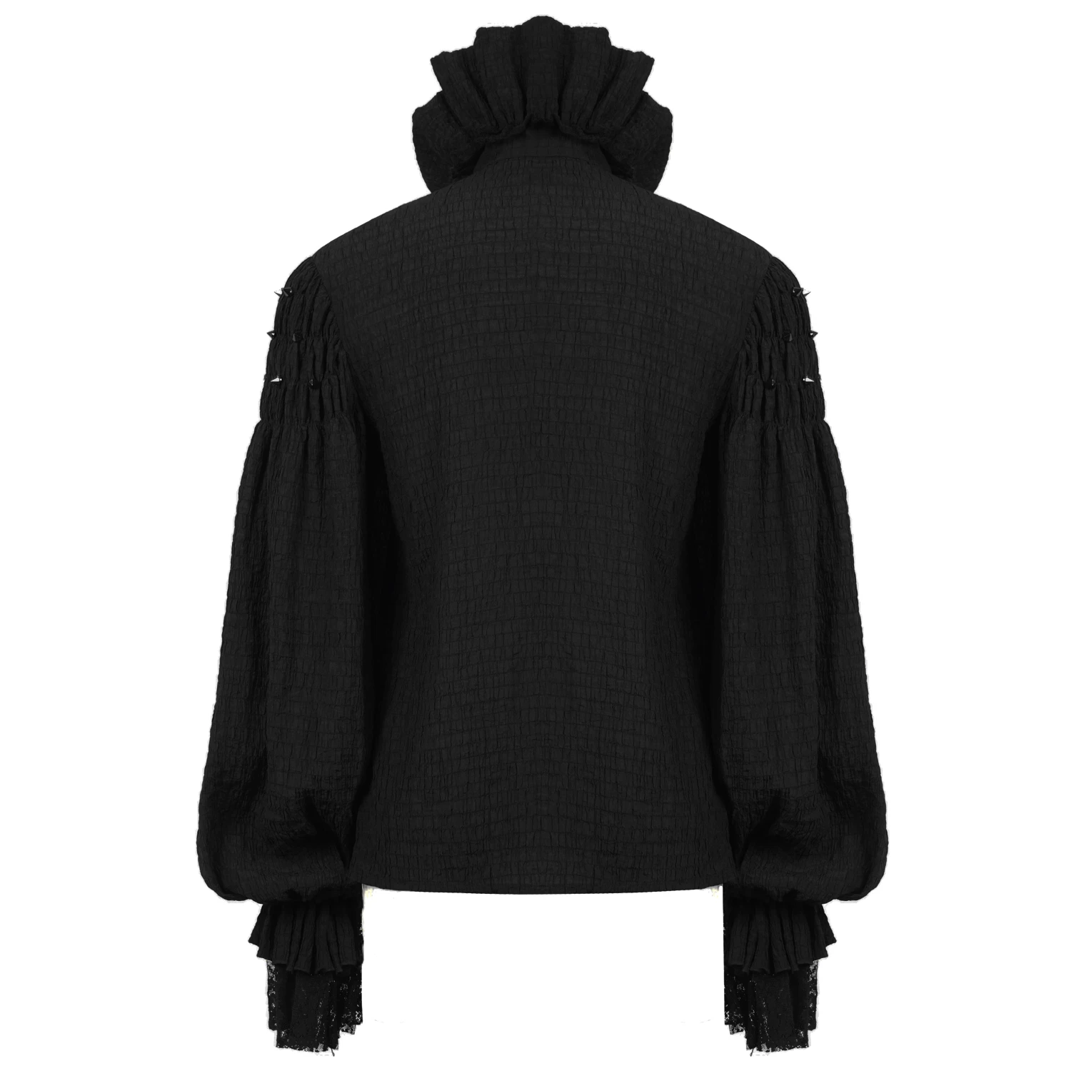 DEVIL FASHION Chemise 'Israfel' Noire 16 DEVIL FASHION Chemise 'Israfel' Noire – Image 14