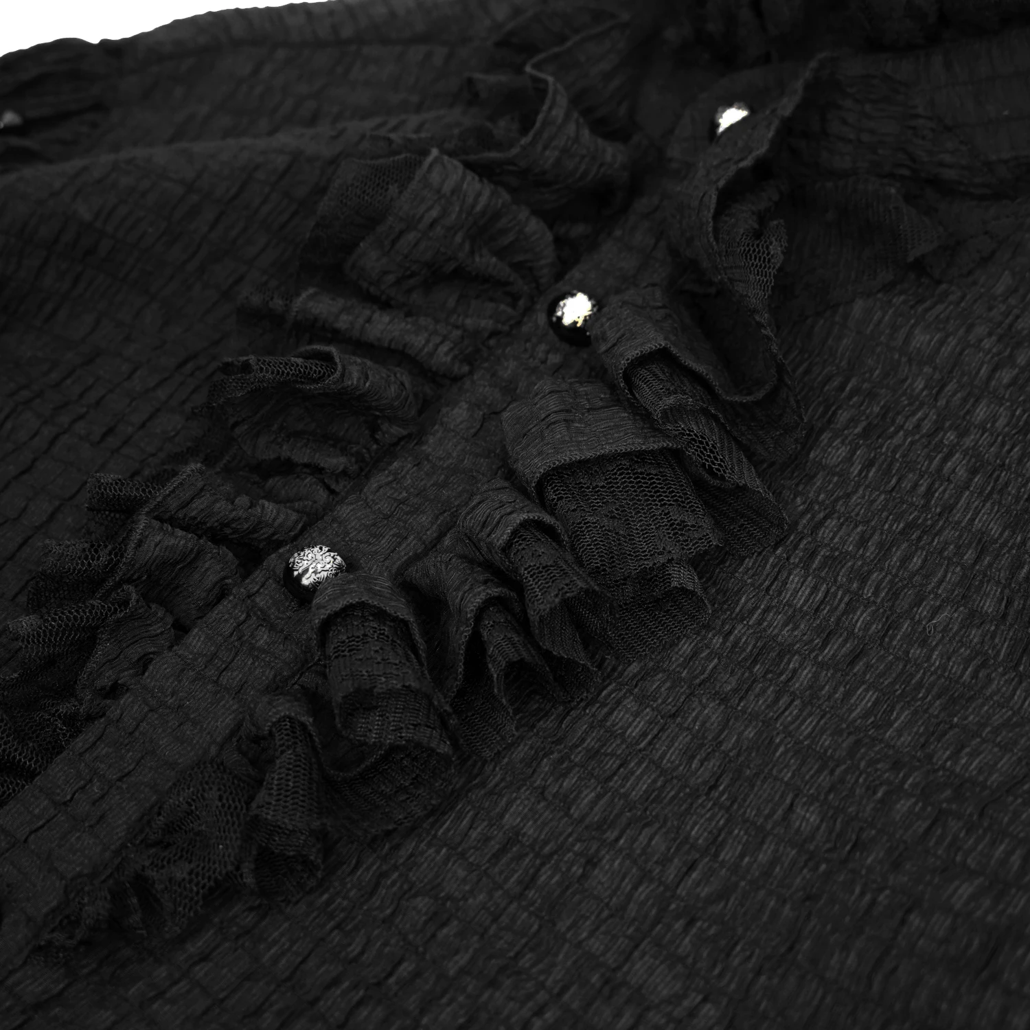 DEVIL FASHION Chemise 'Israfel' Noire 20 DEVIL FASHION Chemise 'Israfel' Noire – Image 18