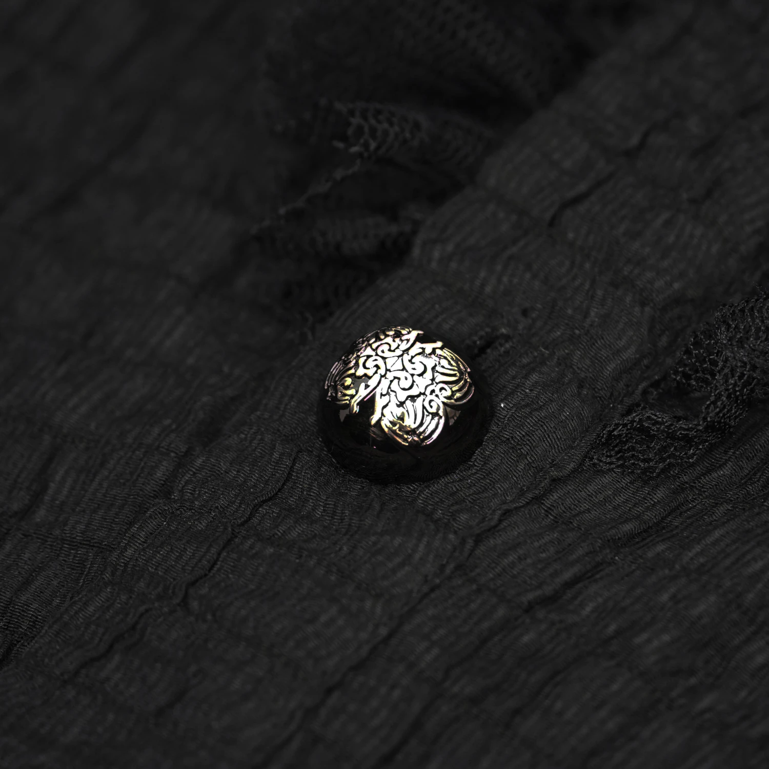 DEVIL FASHION Chemise 'Israfel' Noire 21 DEVIL FASHION Chemise 'Israfel' Noire – Image 19