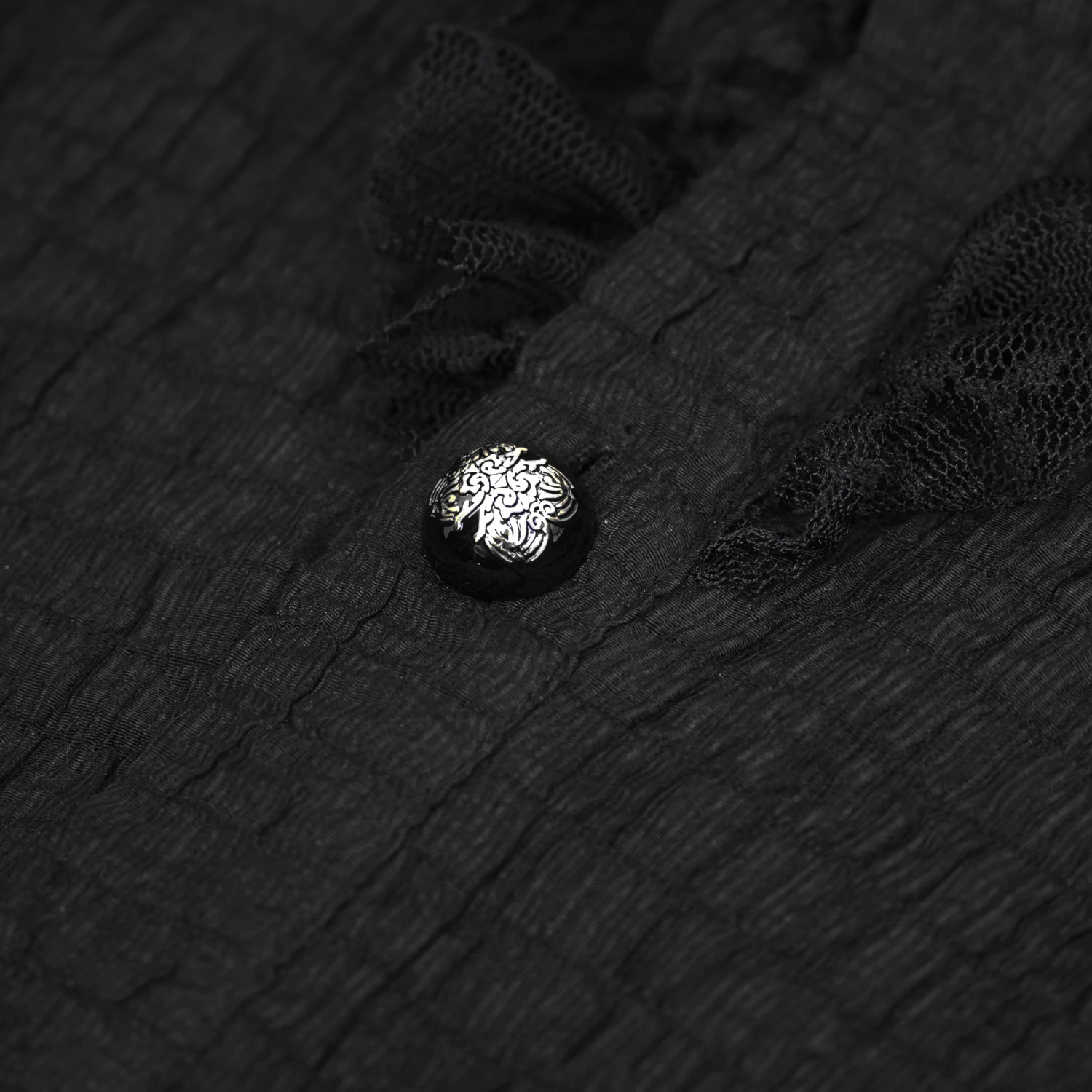 DEVIL FASHION Chemise 'Israfel' Noire 22 DEVIL FASHION Chemise 'Israfel' Noire – Image 20