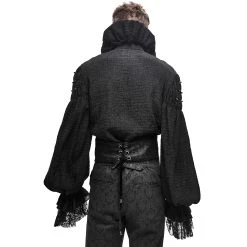 DEVIL FASHION Chemise 'Israfel' Noire 30 DEVIL FASHION Chemise 'Israfel' Noire -ALCHEMY GOTHIC shop chemise israfel noire 8