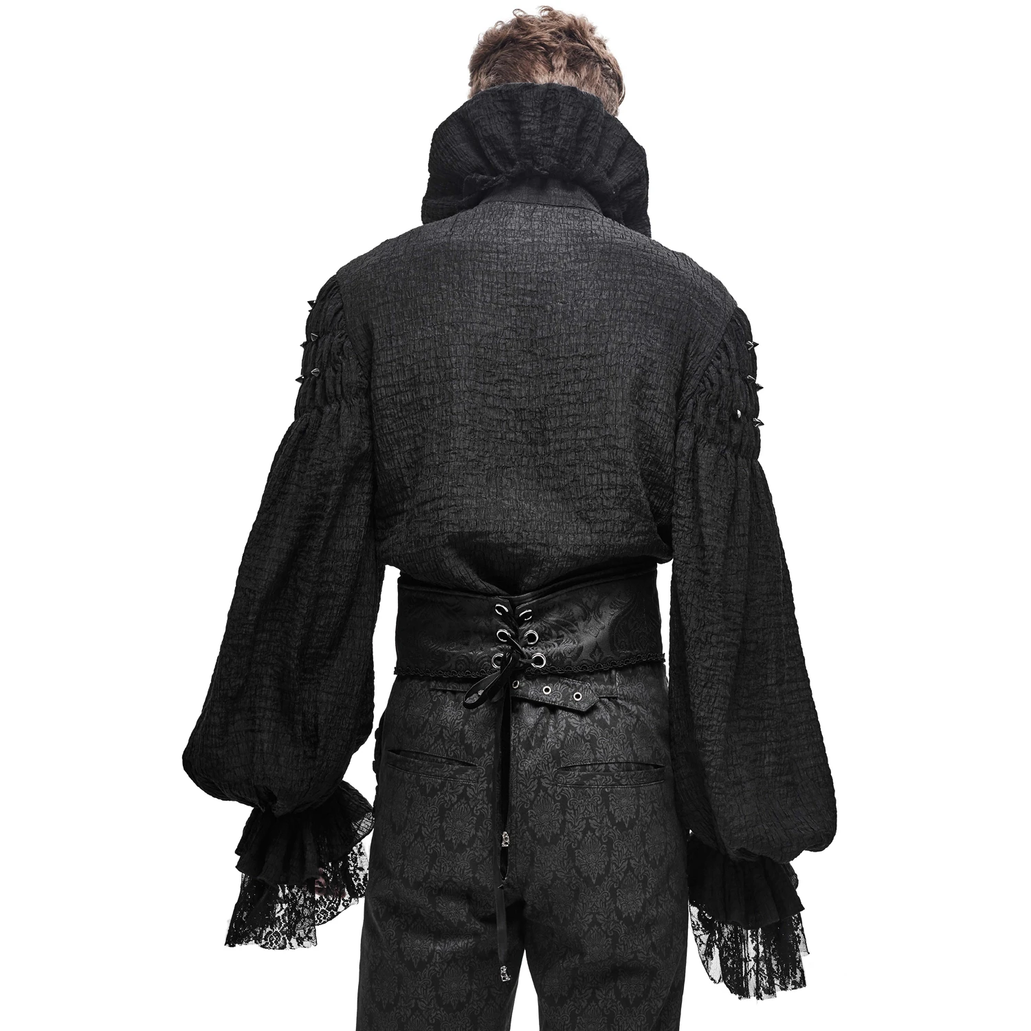 DEVIL FASHION Chemise 'Israfel' Noire 11 DEVIL FASHION Chemise 'Israfel' Noire – Image 9