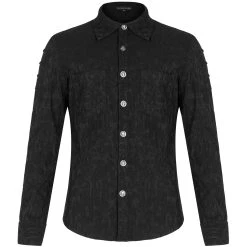 PUNK RAVE Chemise 'Morpheus' Noire