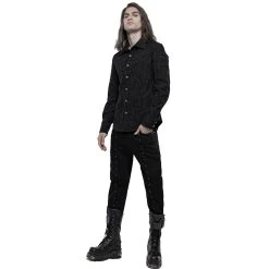PUNK RAVE Chemise 'Morpheus' Noire -ALCHEMY GOTHIC shop chemise morpheus noire 5