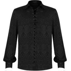 PUNK RAVE Chemise 'Nephilim' Noire
