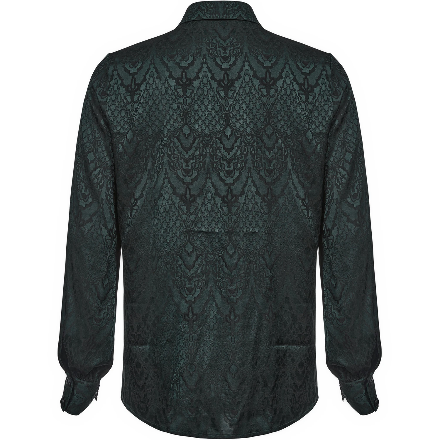 PUNK RAVE Chemise 'Nephilim' Verte 16 PUNK RAVE Chemise 'Nephilim' Verte – Image 14