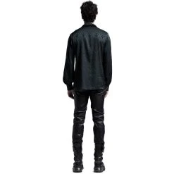 PUNK RAVE Chemise 'Nephilim' Verte 28 PUNK RAVE Chemise 'Nephilim' Verte -ALCHEMY GOTHIC shop chemise nephilim verte 8