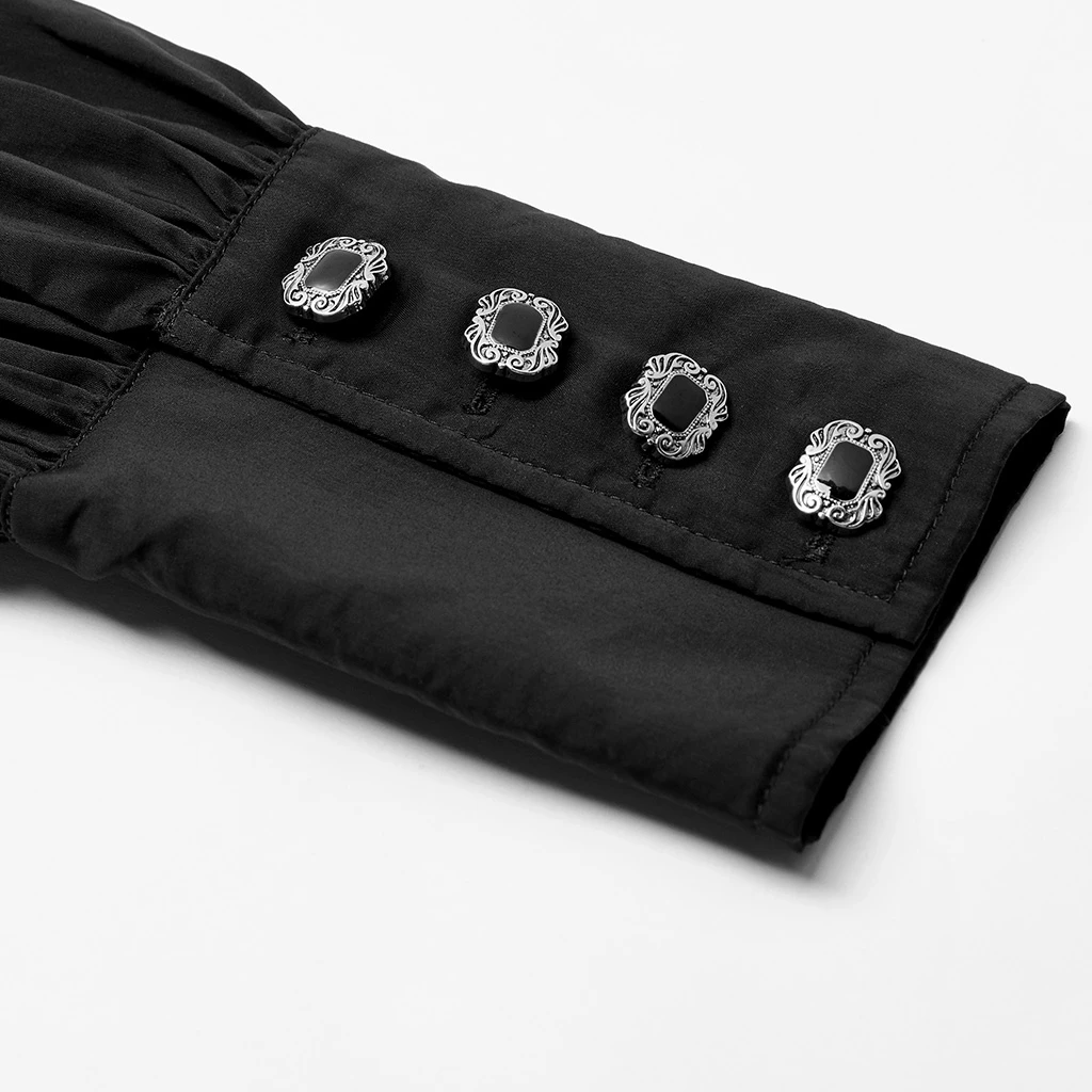 PUNK RAVE Chemise 'Royal Vampire' Noire 18 PUNK RAVE Chemise 'Royal Vampire' Noire – Image 16